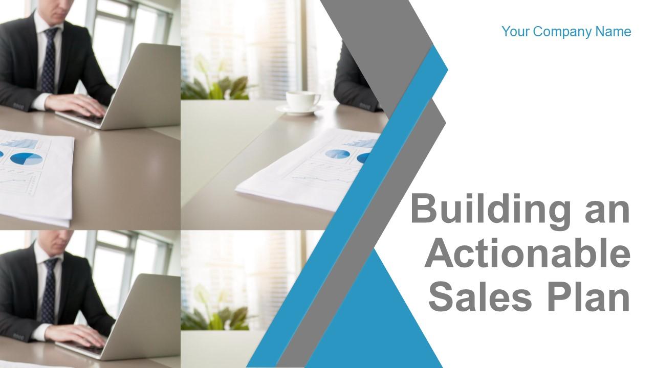 Building An Actionable Sales Plan PPT Set