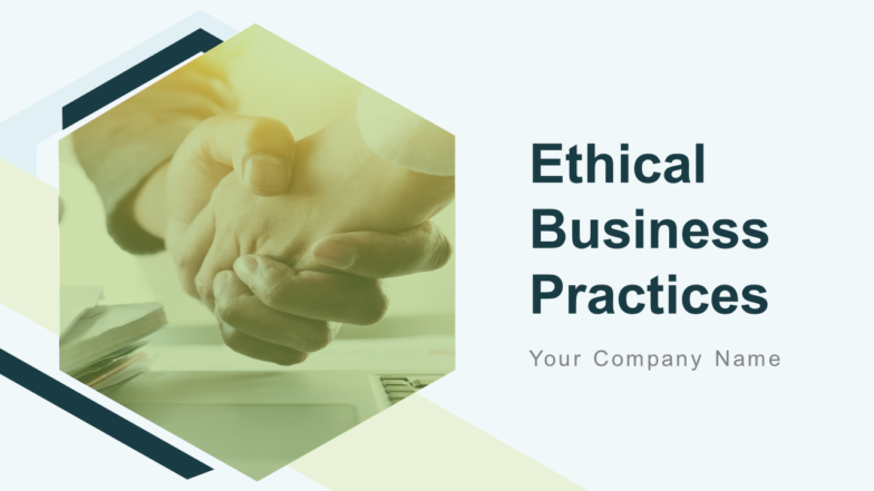 Ethical Business Practices PowerPoint Presentation Slide