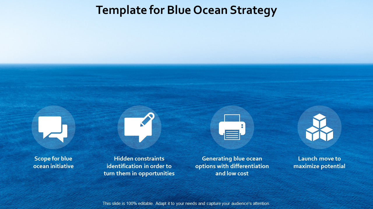 Blue Ocean Strategy PowerPoint Presentation Slides