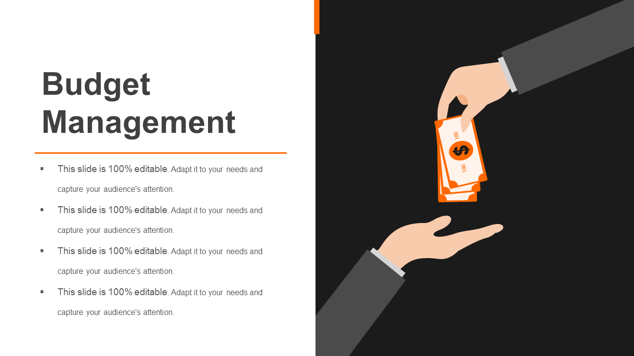 Budget Management Sample PowerPoint Slides