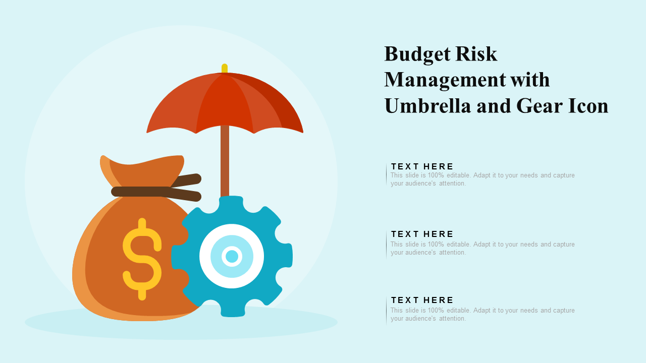 Budget Risk Management PowerPoint Slides