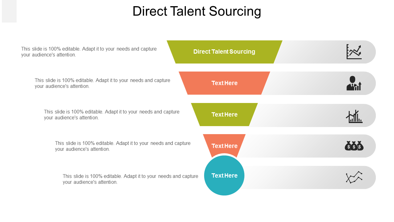 Direct Talent Sourcing PowerPoint Presentation Slides