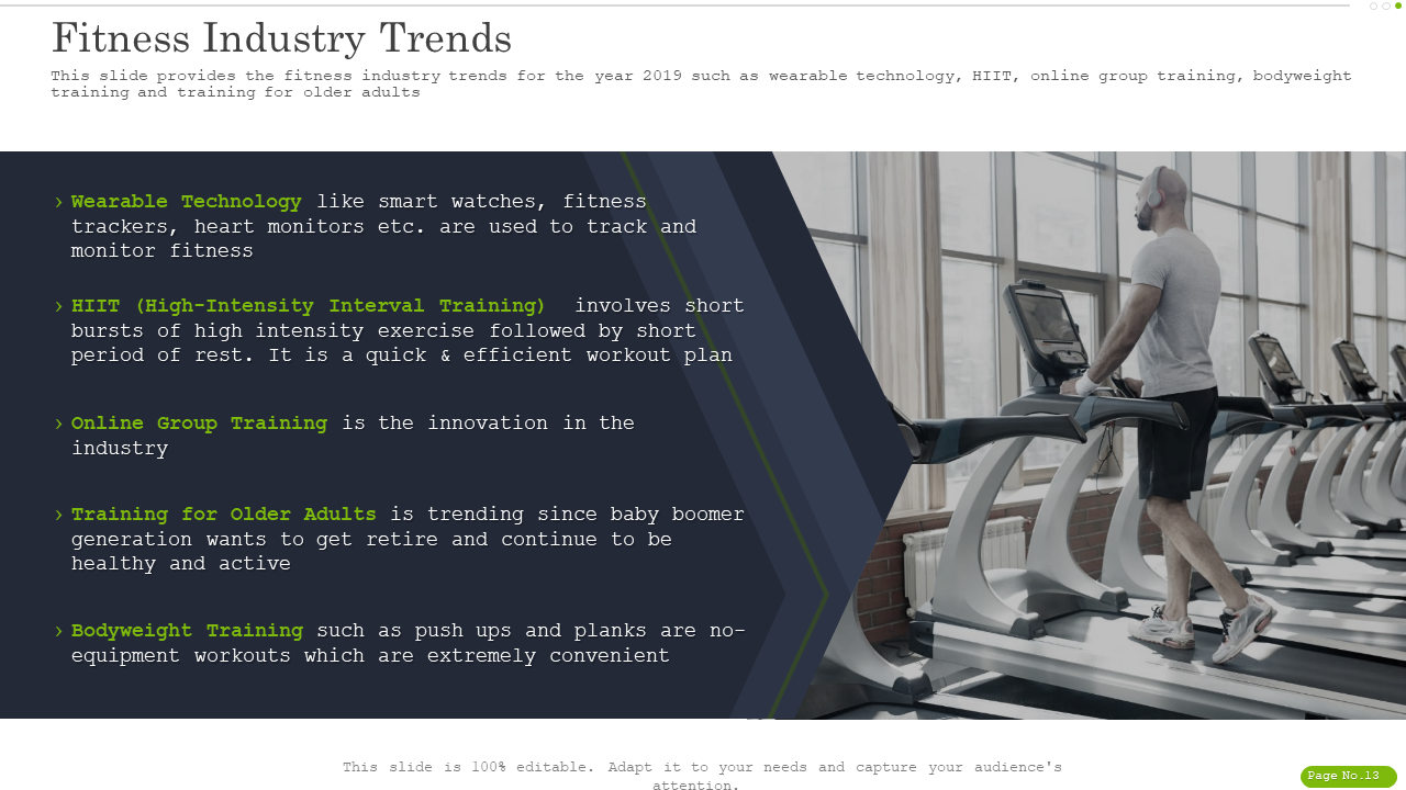 Fitness Industry Trends