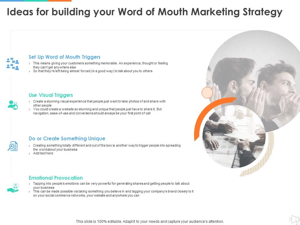 Ideas For Building Your Word Of Mouth Marketing Strategy