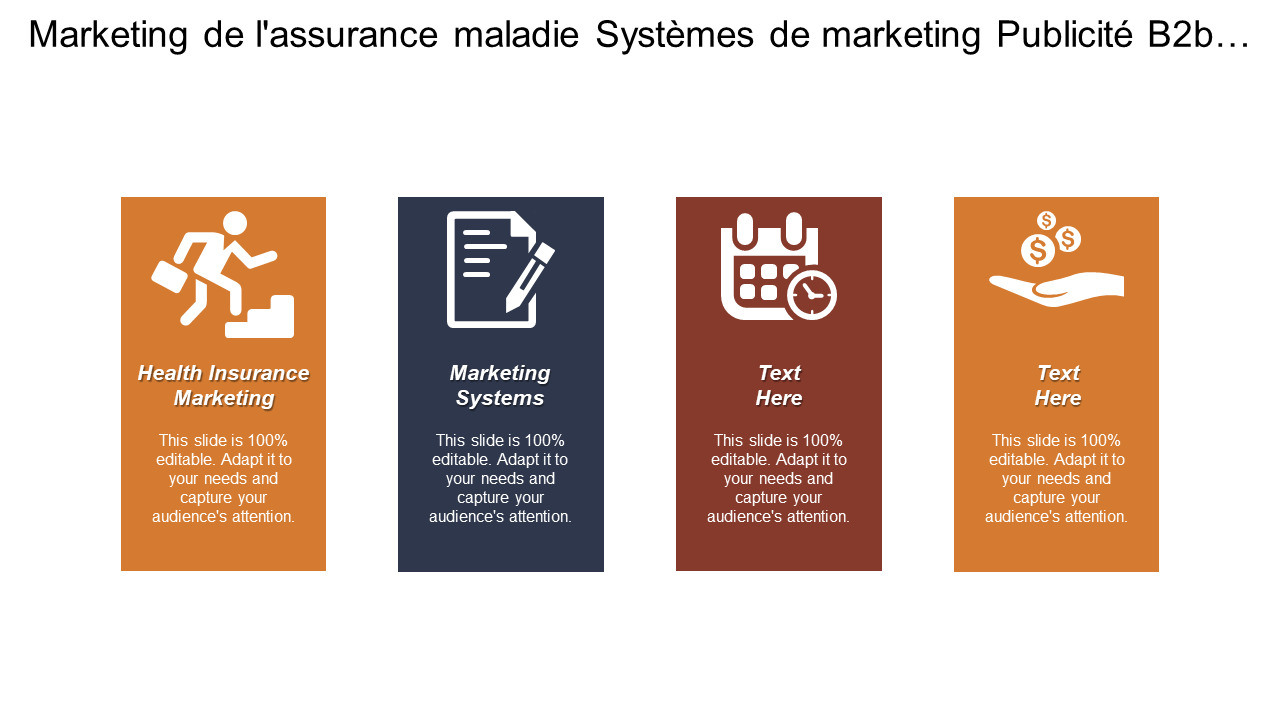 Marketing de l'assurance maladie Systèmes de marketing Publicité B2b…