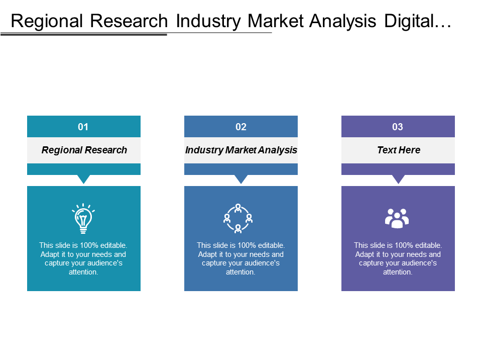 Regional Research Industry Market Analysis PowerPoint Slides