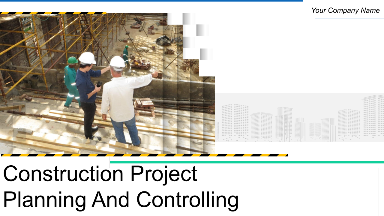 Construction Project Planning And Controlling Powerpoint Presentation Slides