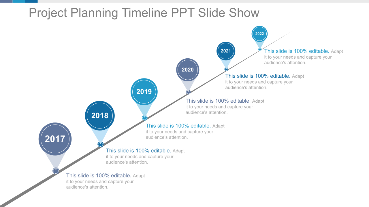 Project Planning Timeline Ppt Slide Show