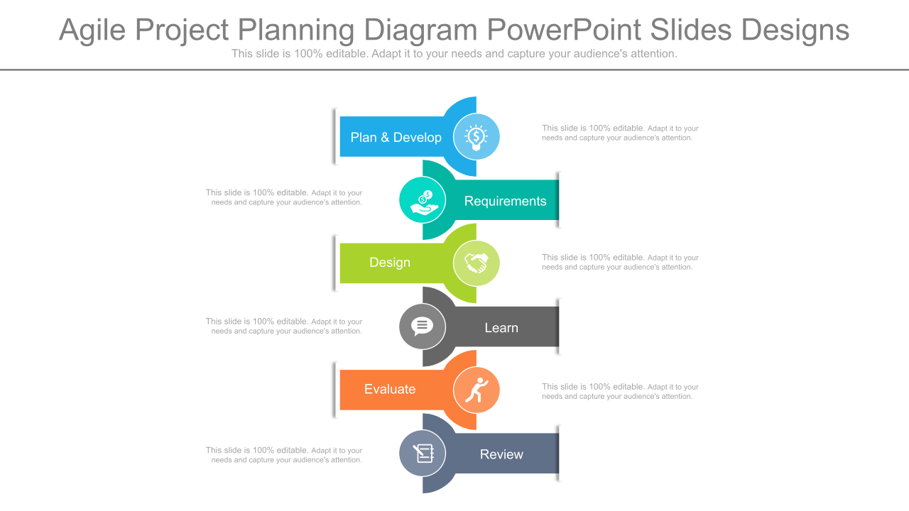 Agile Project Planning Diagram Powerpoint Slides Designs