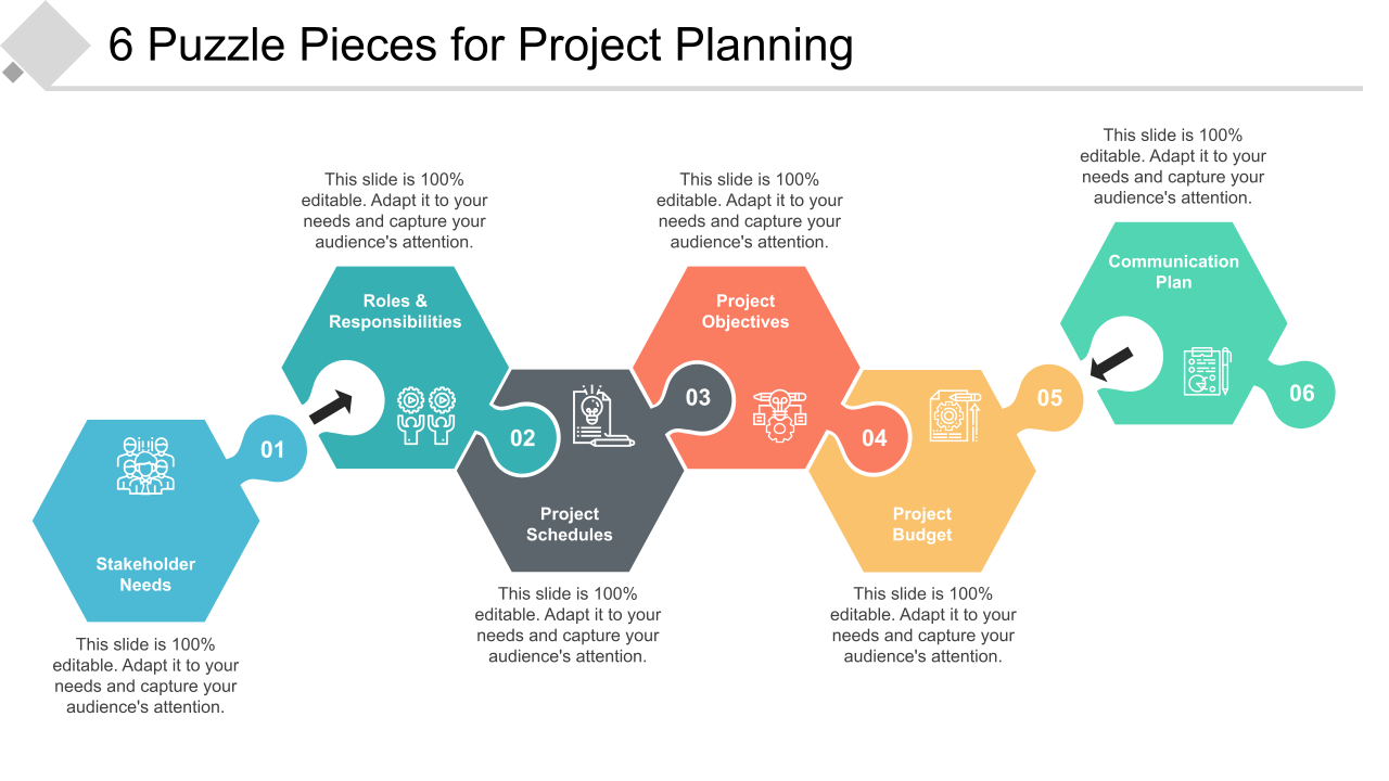 6 Puzzle Pieces For Project Planning