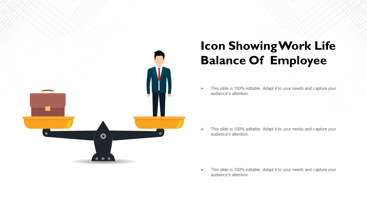 Icon Showing Work-Life Balance