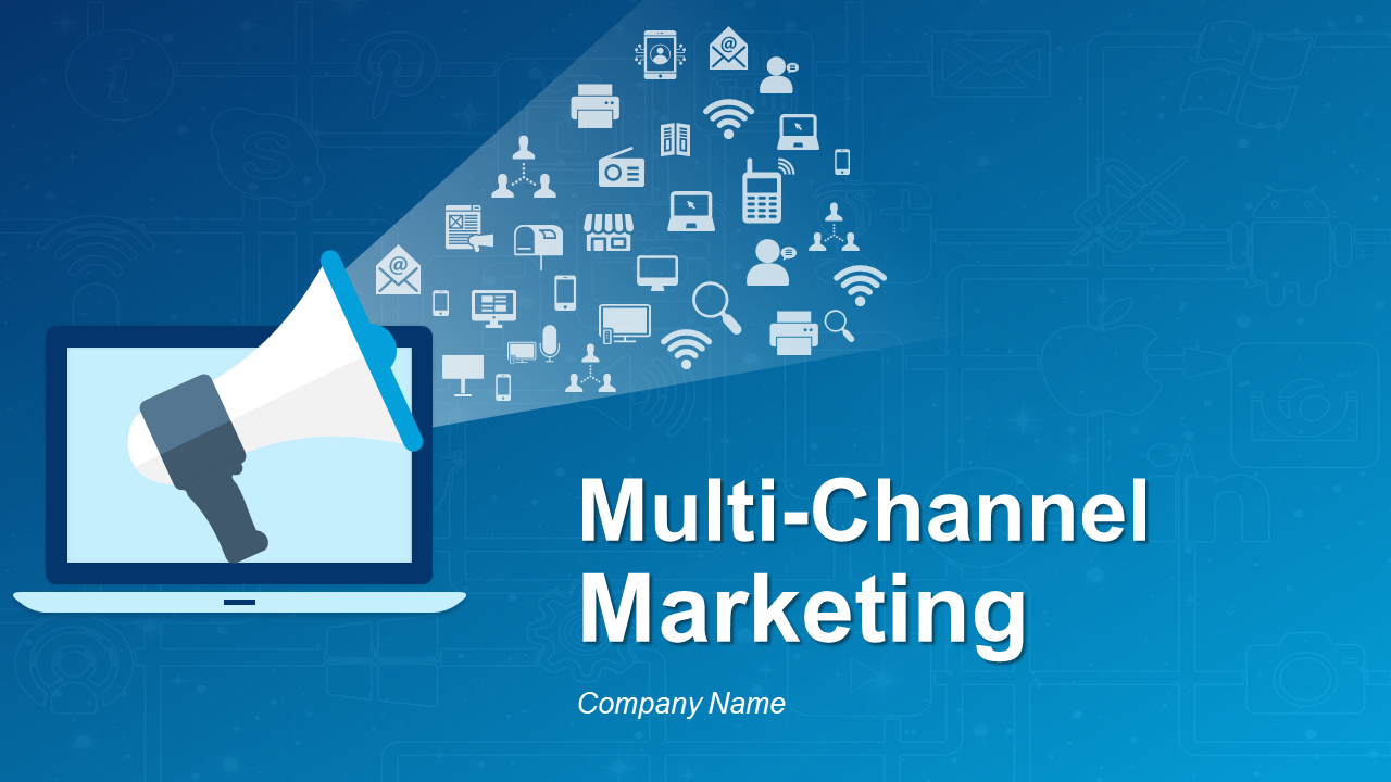 Multi-Channel Marketing PPT Template