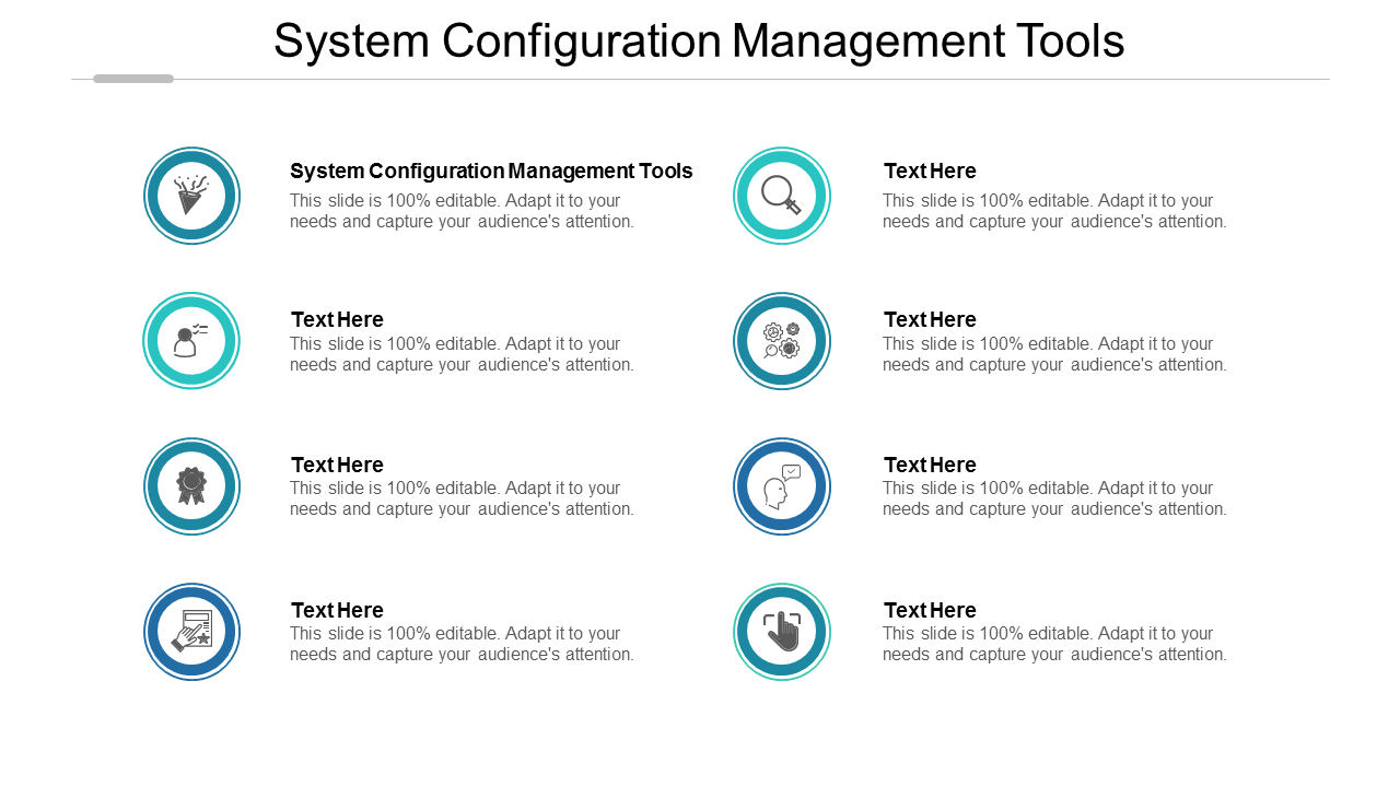 System Configuration Management Tools PowerPoint Presentation Slides