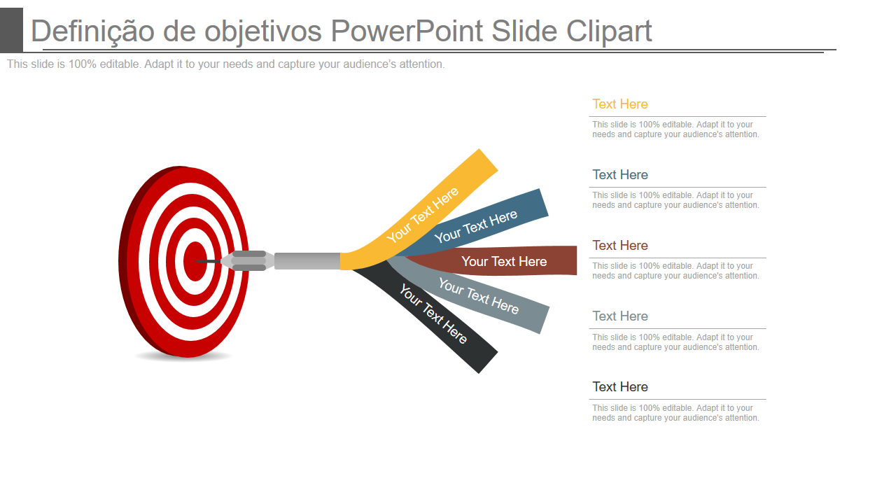Metas Objetivos Modelos de PowerPoint