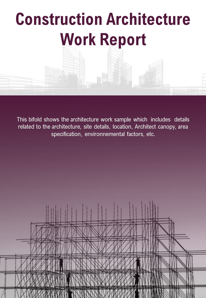 Bi Fold Construction Architecture Work Document Report PDF