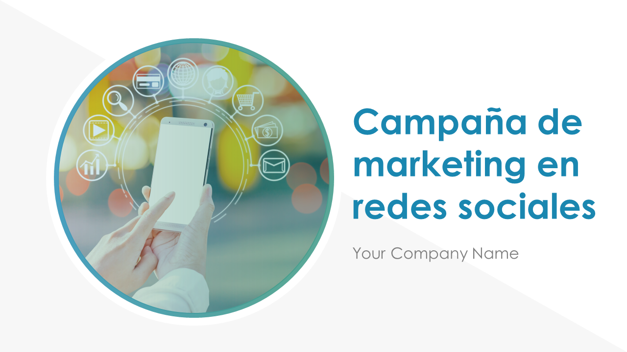 Campaña de marketing en redes sociales