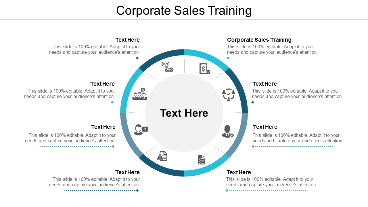 Corporate Sales Training PowerPoint Presentation Slides