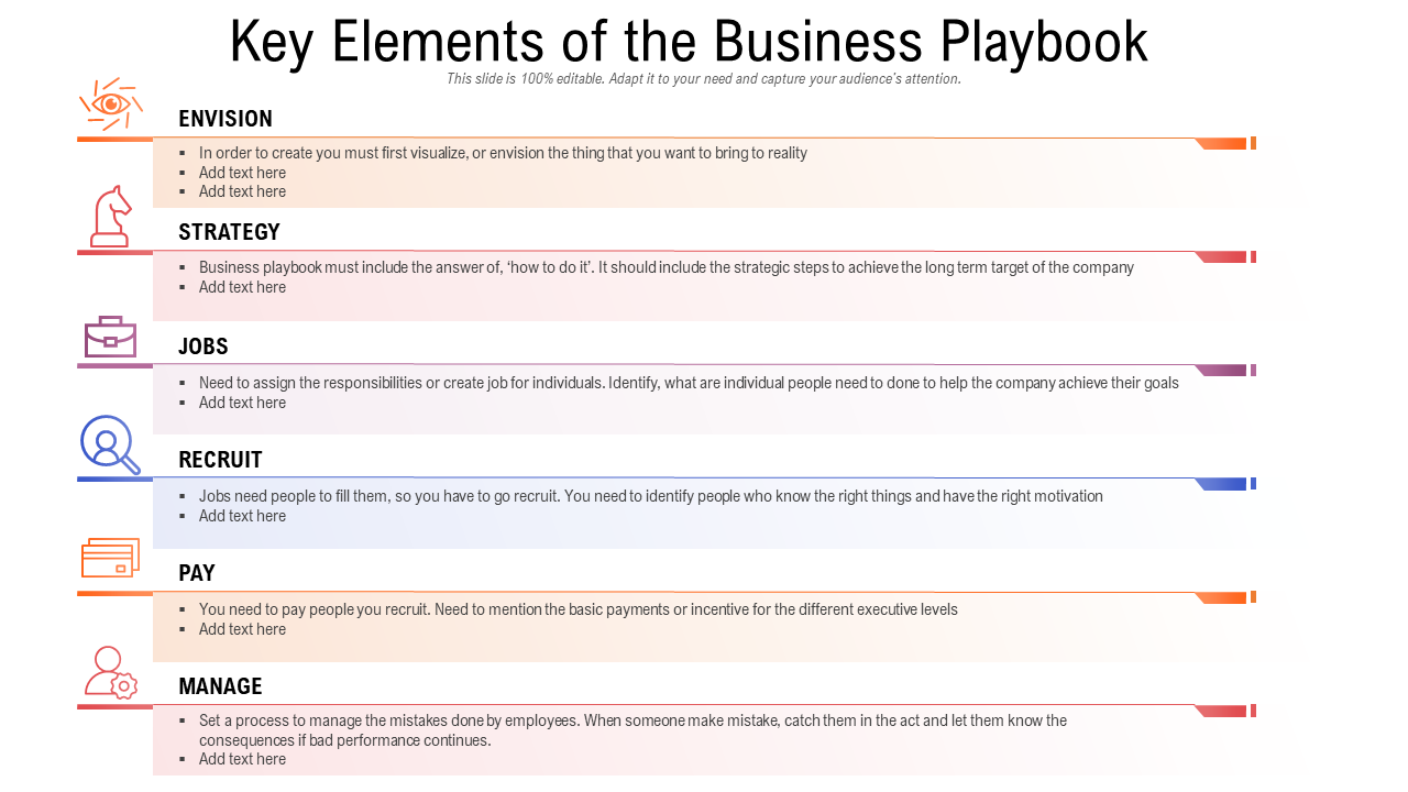 Top 20 PowerPoint Templates to Build a Factual IT Playbook - The Regarding Business Playbook Template