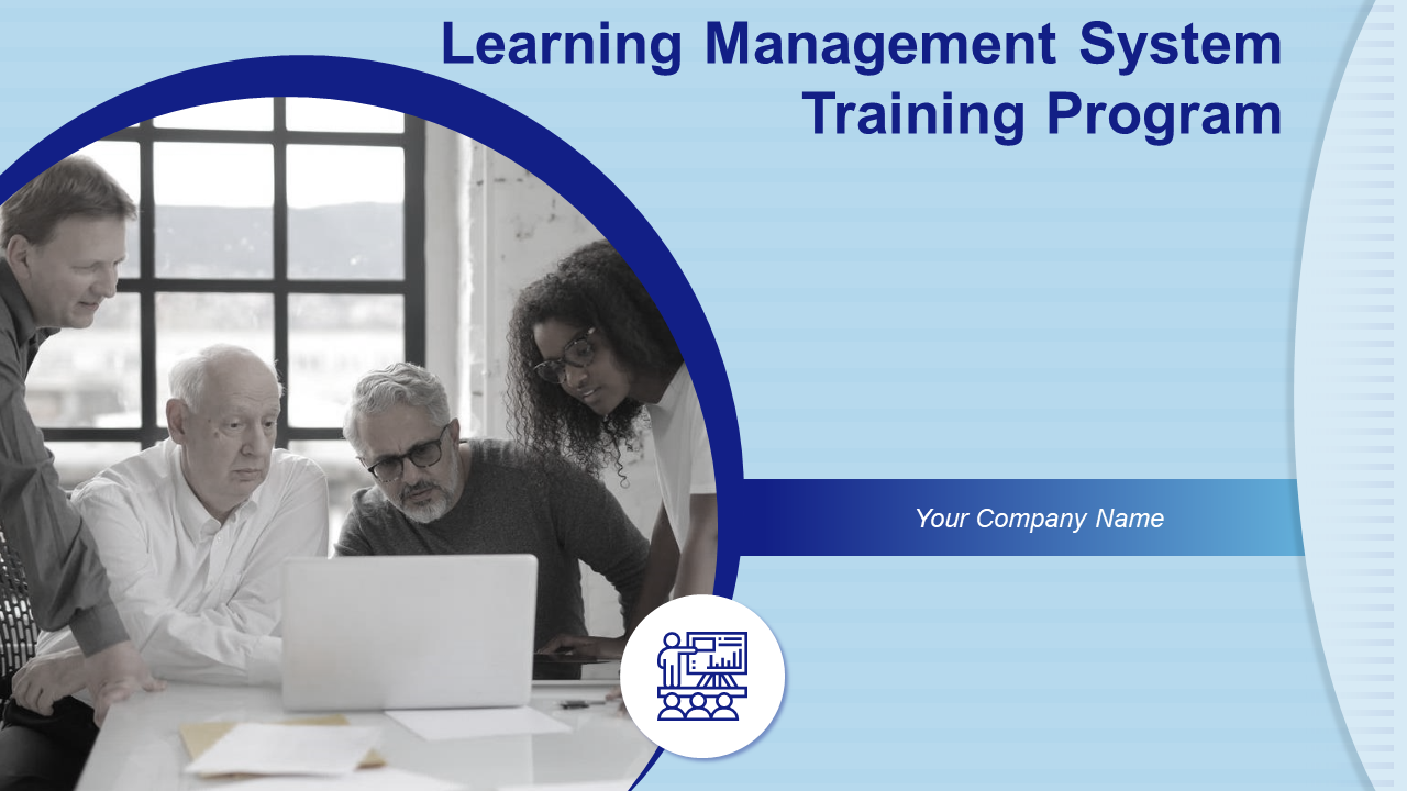 Learning Management System Training Program PowerPoint Presentation