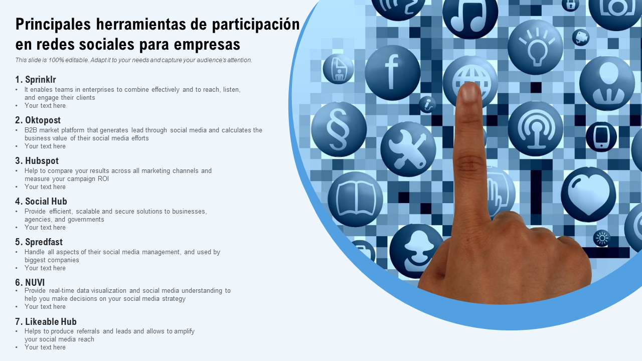 Principales herramientas de participación en redes sociales para empresas