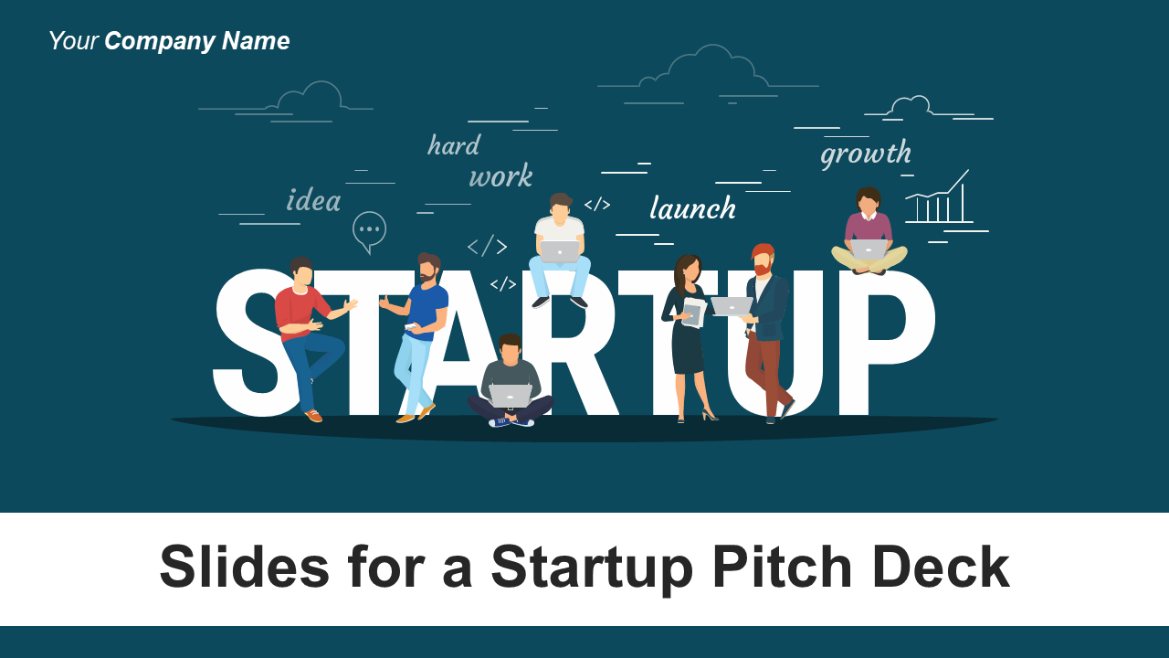 Slides for a Startup Pitch Deck