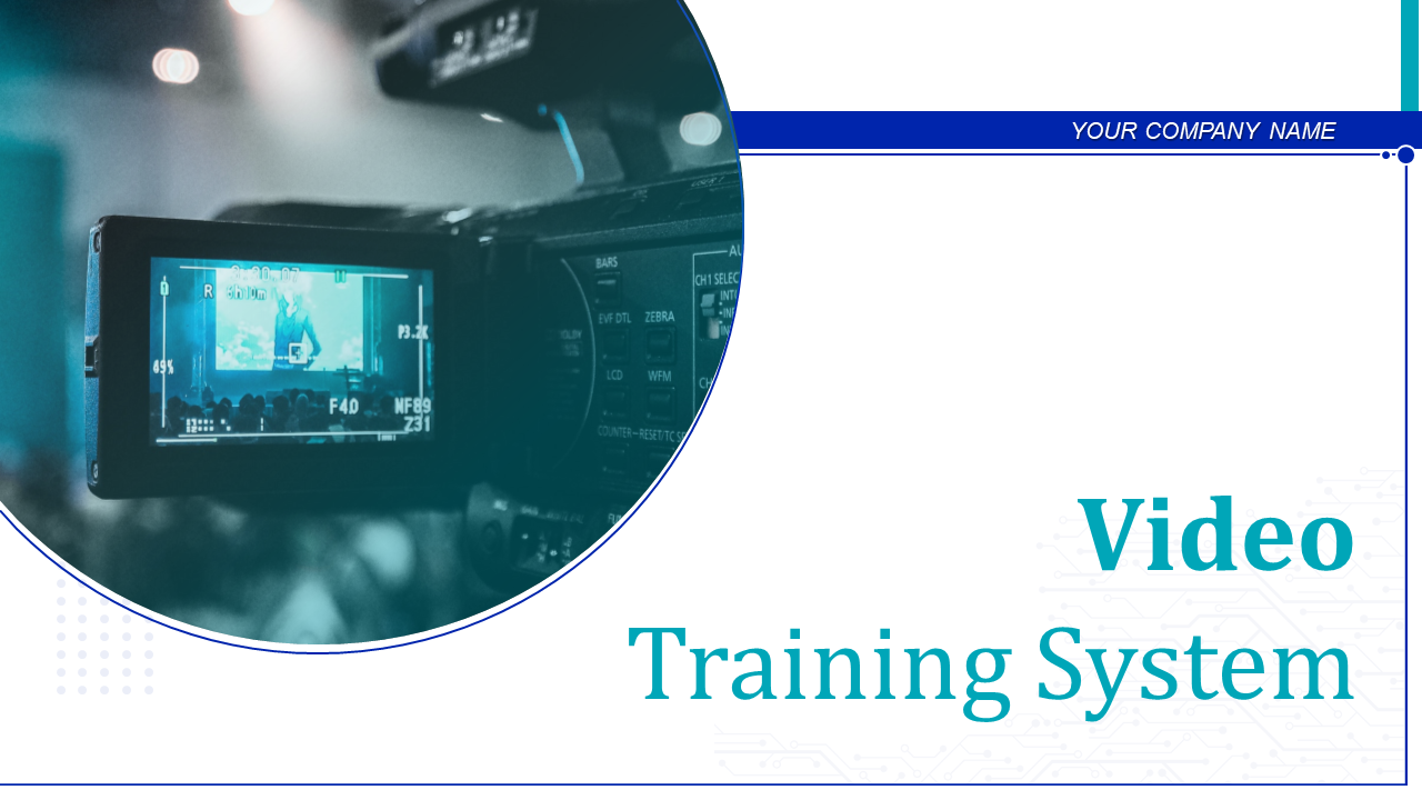 Video Training System PowerPoint Presentation