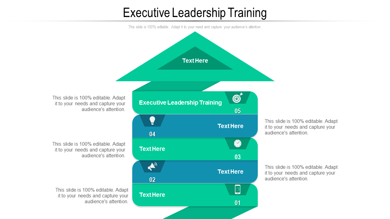 Executive Leadership Training PowerPoint Presentation Slides