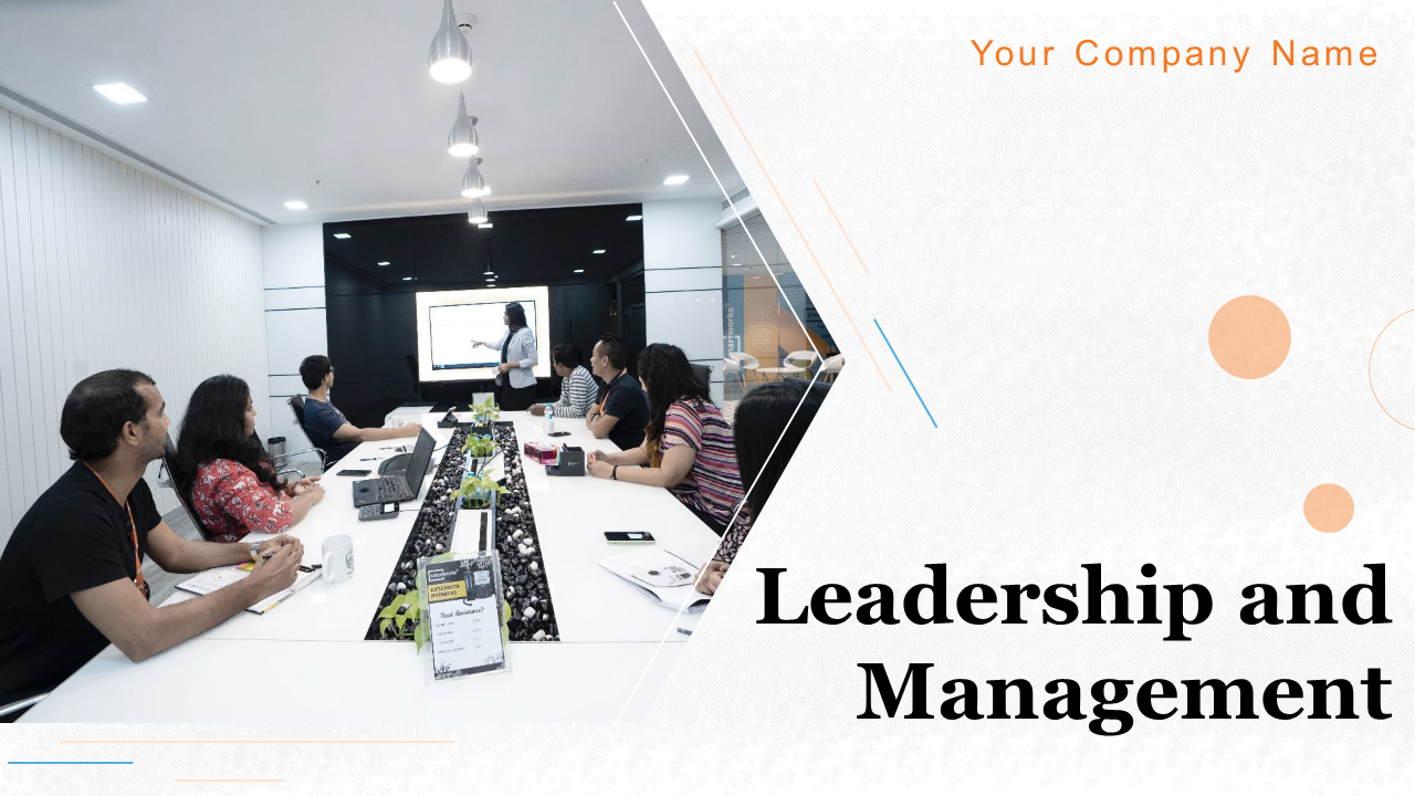 Leadership And Management PowerPoint Presentation Slides