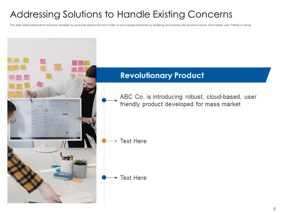 Solutions to Handle Existing Concerns