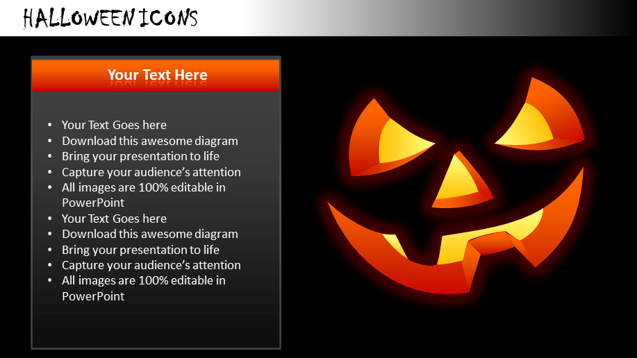 Halloween Icons PowerPoint Templates