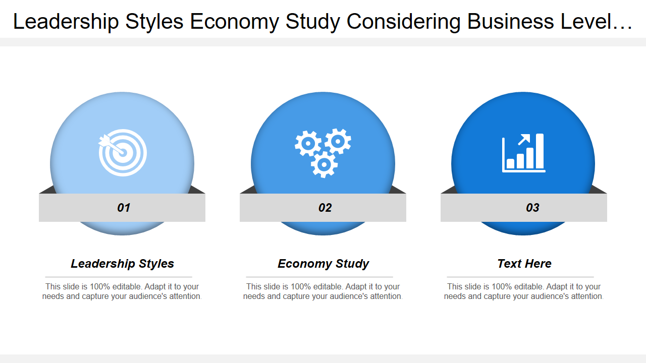 Leadership Styles Economy Study Considering Business Level… 