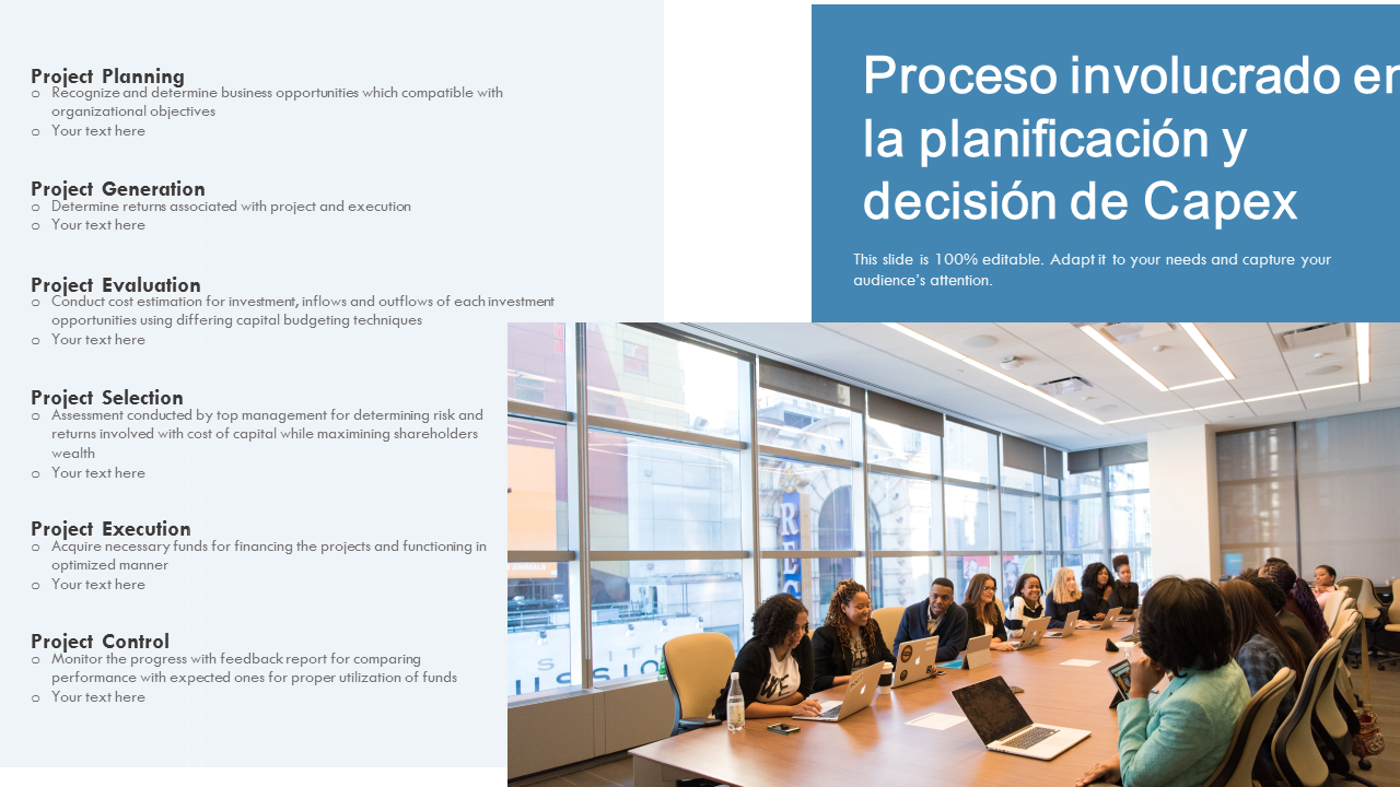 Process Involved In Capex Planning And Decision PowerPoint Slides