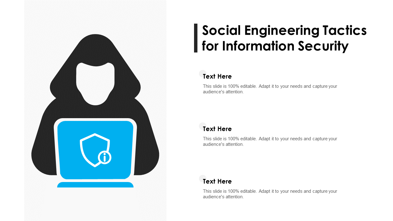 Social Engineering Tactics For Information Security PowerPoint Slides