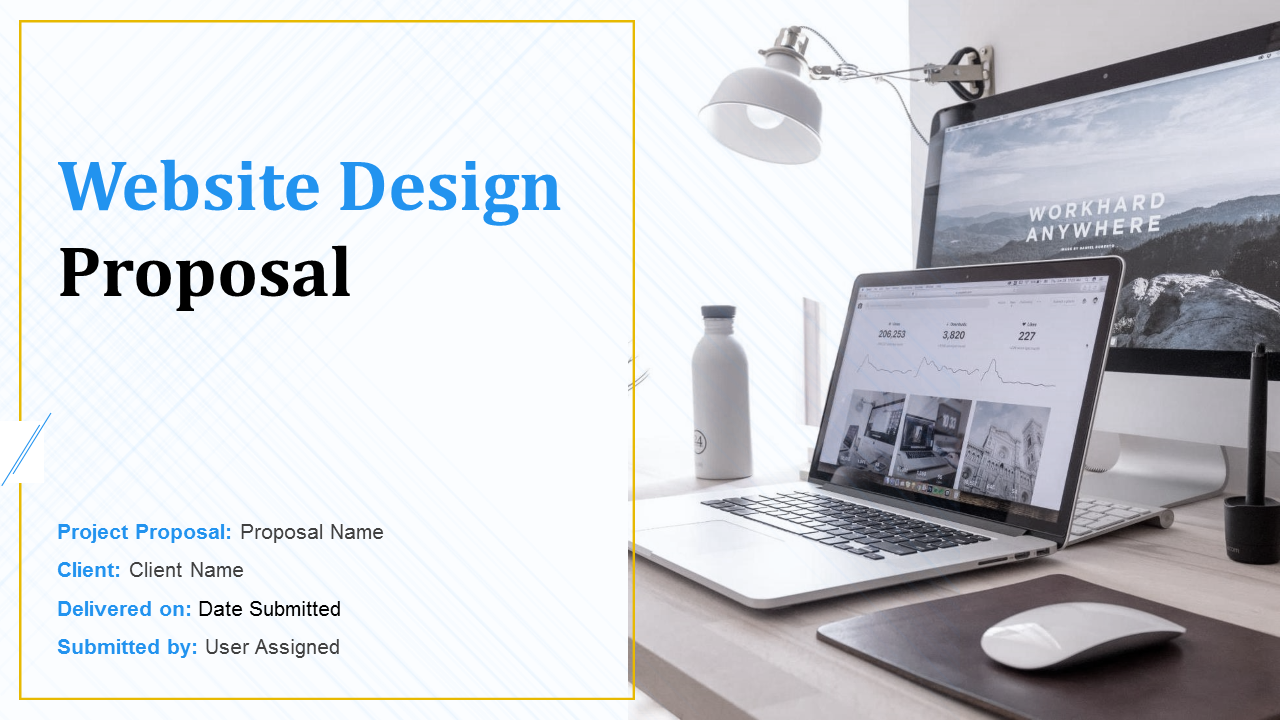 Website Design Proposal PowerPoint Presentation Slides