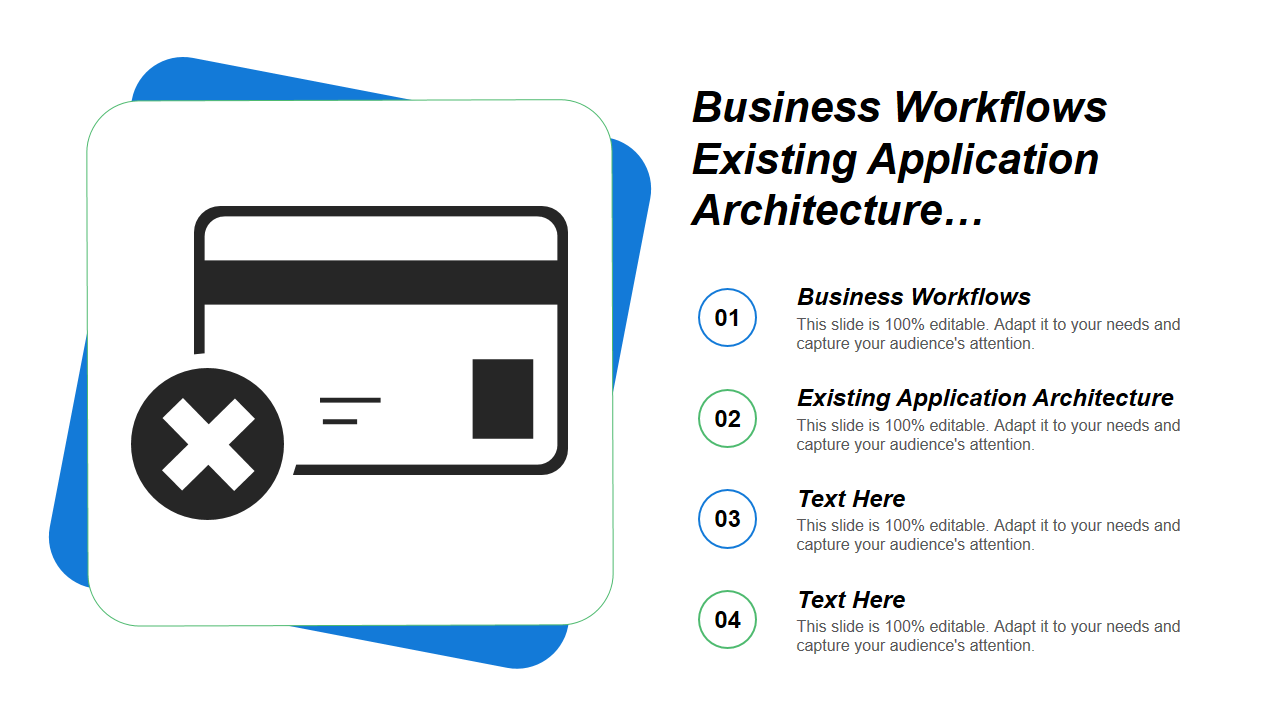 Business Workflows Existing Application Architecture
