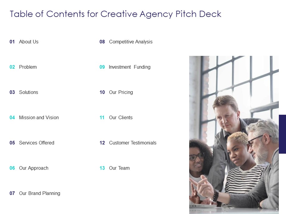Creative Agency Pitch Deck