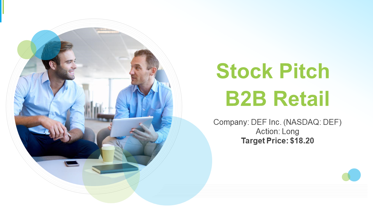 Stock Pitch B2B Retail Powerpoint Presentation Ppt Slide Template