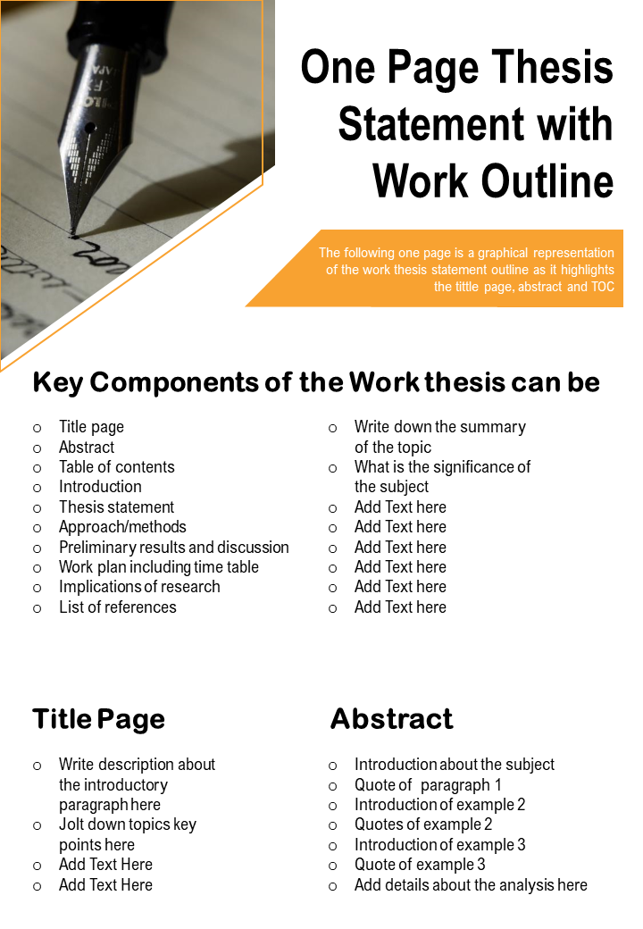 thesis content design