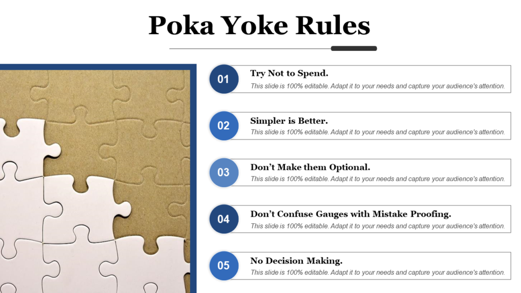 Poka-Yoke PPT Rules Decision Making Ppt Powerpoint Presentation File Influencers