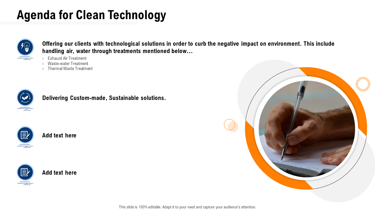 Agenda for Clean Technology
