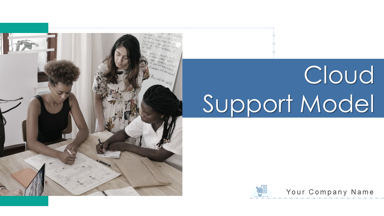 Cloud Support Model PPT Template