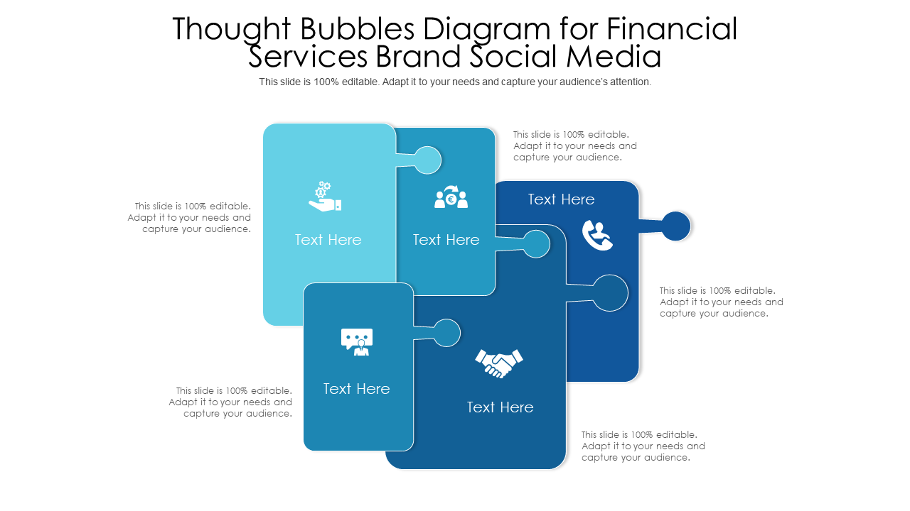 Financial Services Thought Bubbles Template