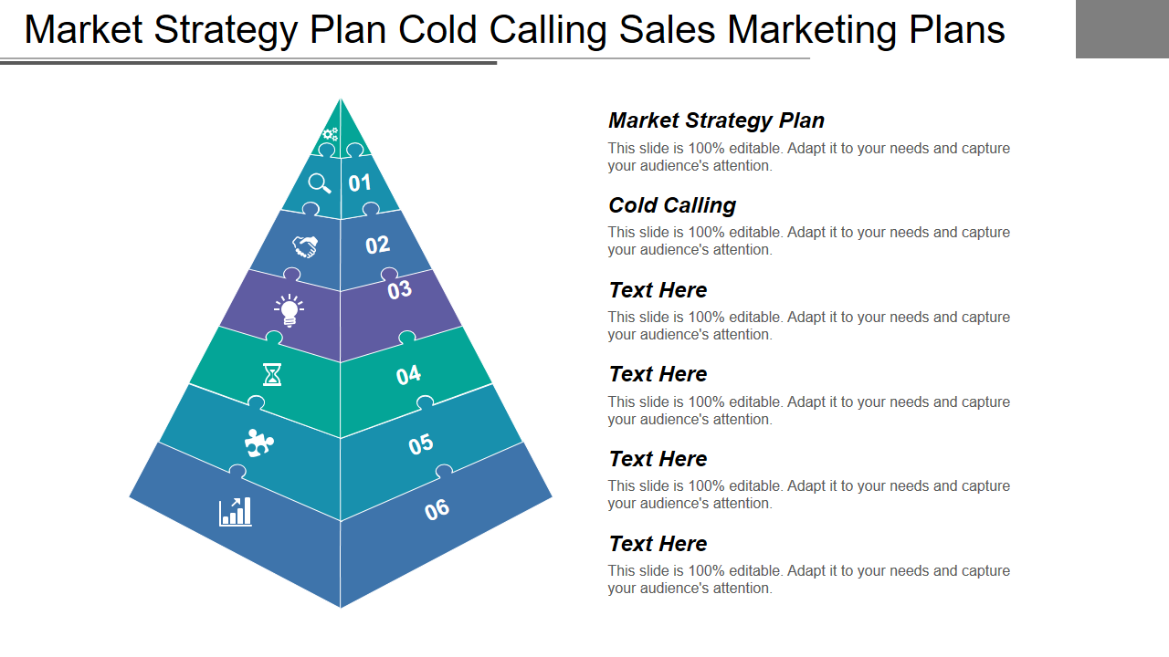 Market Strategy Plan Cold Calling Sales Marketing Plans 
