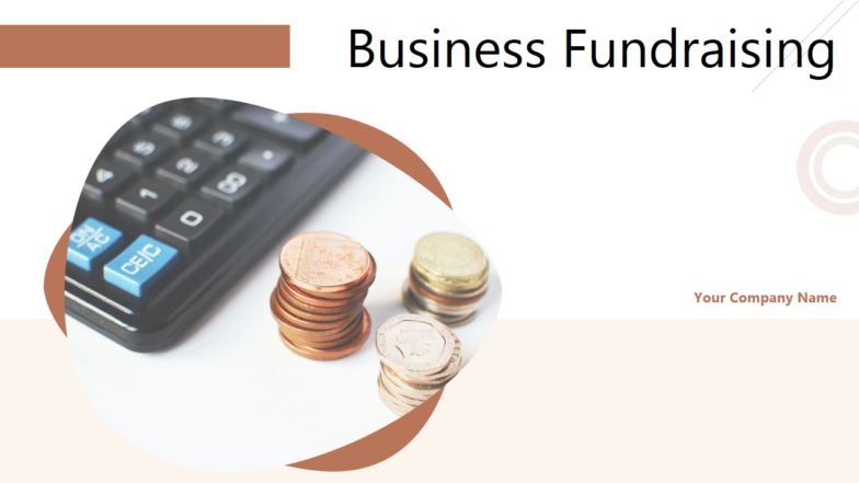 Business Fundraising PPT Graphic