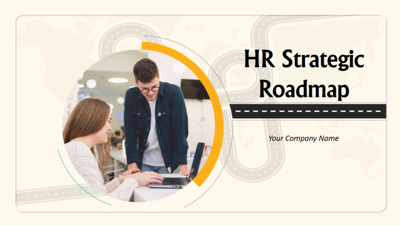 HR Strategic Roadmap PPT Slide
