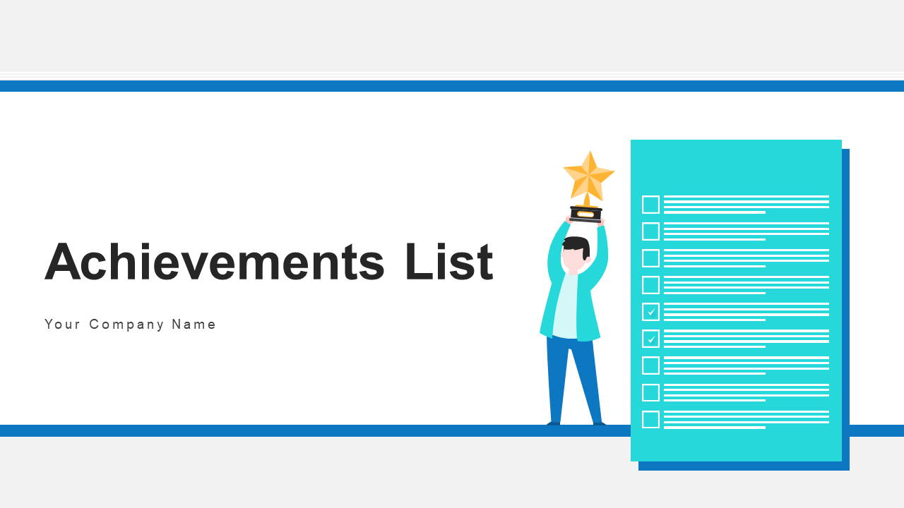 Business Accomplishment List