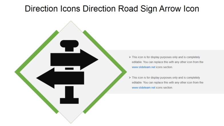 Road Sign PPT Layout