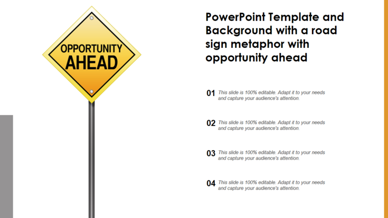 Road Signage PowerPoint Graphic