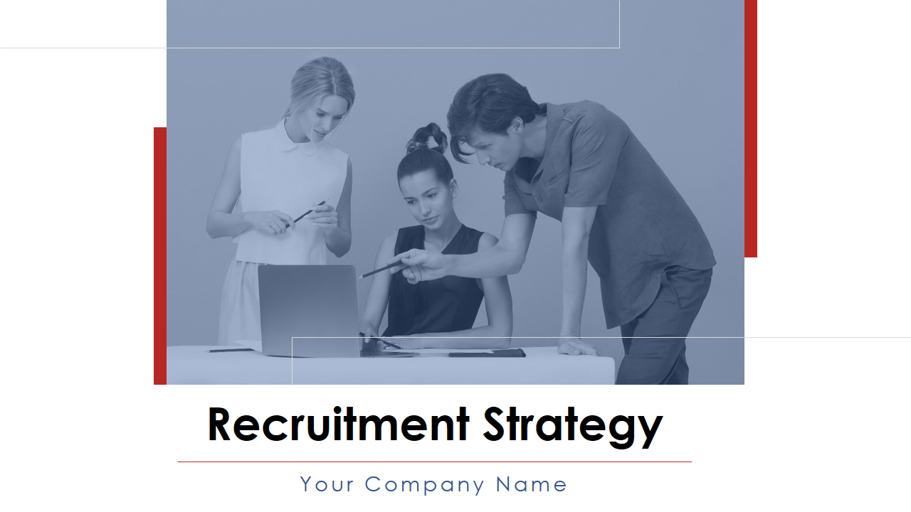 Recruitment Strategy PowerPoint Slide