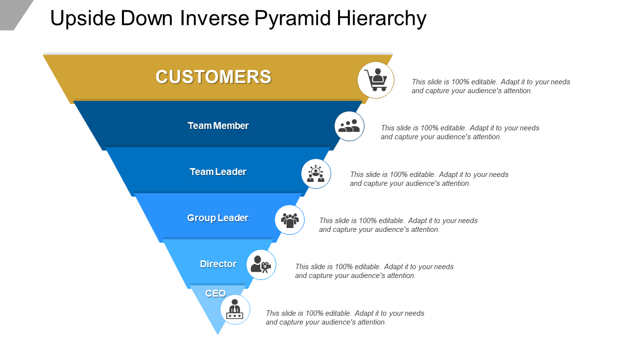 Upside Down Inverse Pyramid Hierarchy